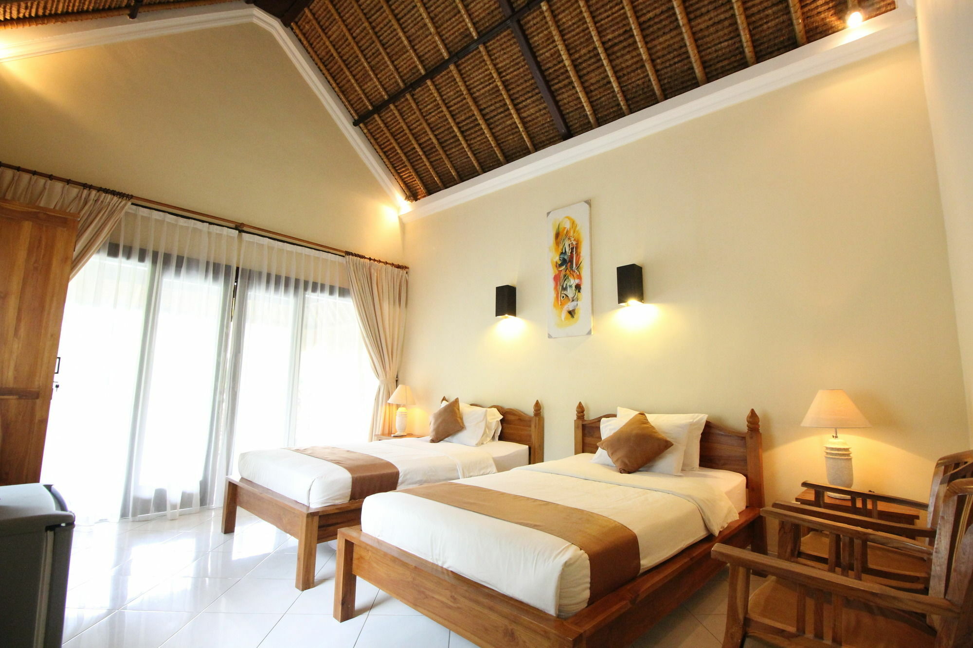 Hotel Mutiara Bali Candidasa Exterior foto